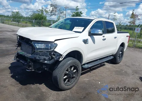 2020 Ford Ranger Lariat z USA, uszkodzony, nr VIN 1FTER4FH5LLA06881